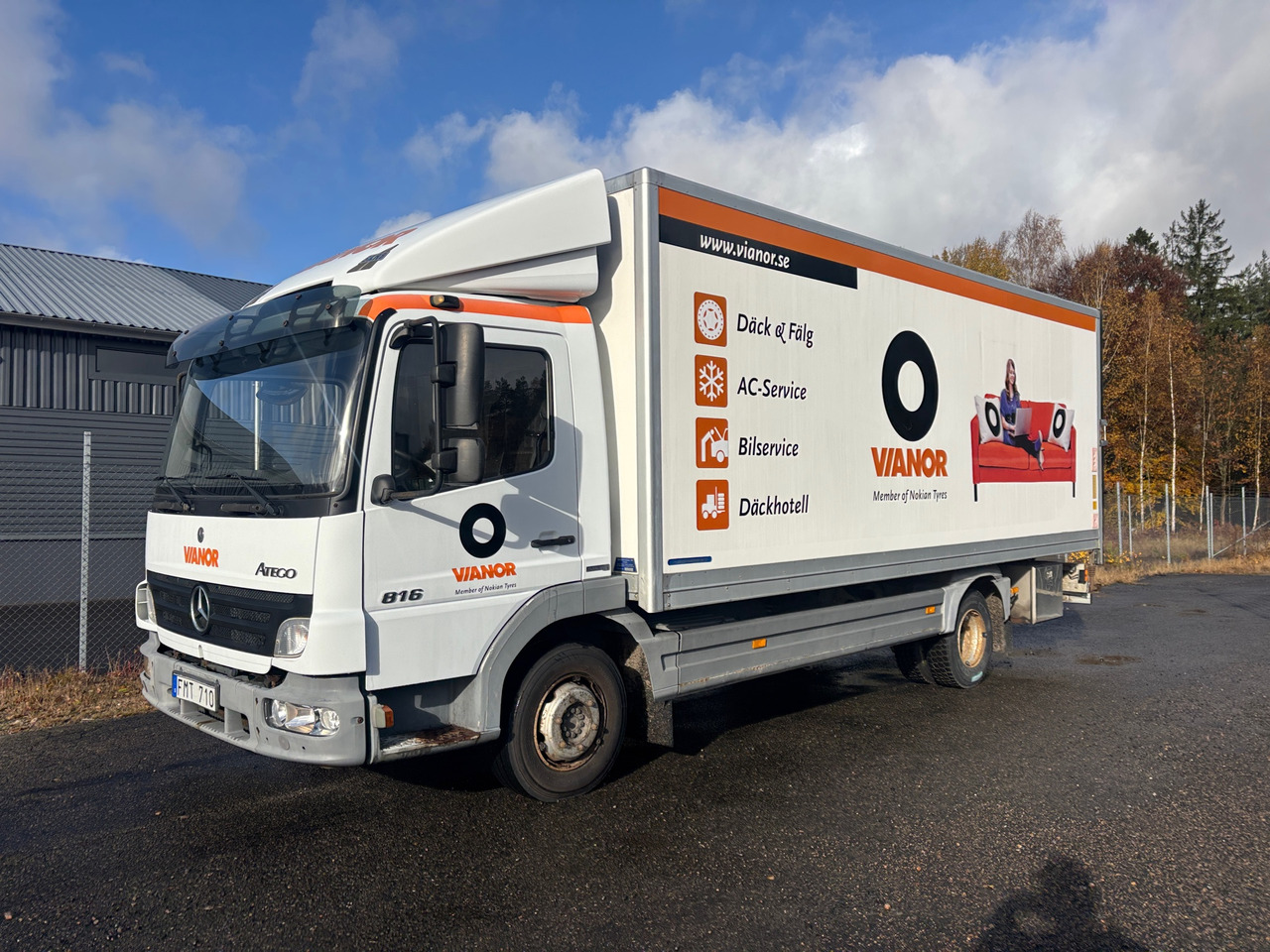 Mercedes-Benz Atego 816L - 트럭 : 사진 1 Mercedes-Benz Atego 816L - 트럭 : 사진 1