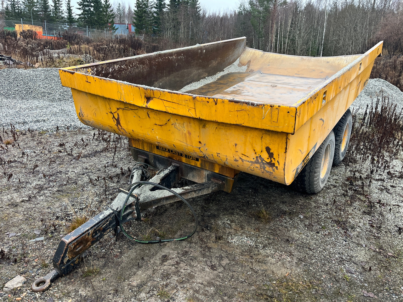 NMS DVG80 - 덤프 트레일러 : 사진 1 NMS DVG80 - 덤프 트레일러 : 사진 1