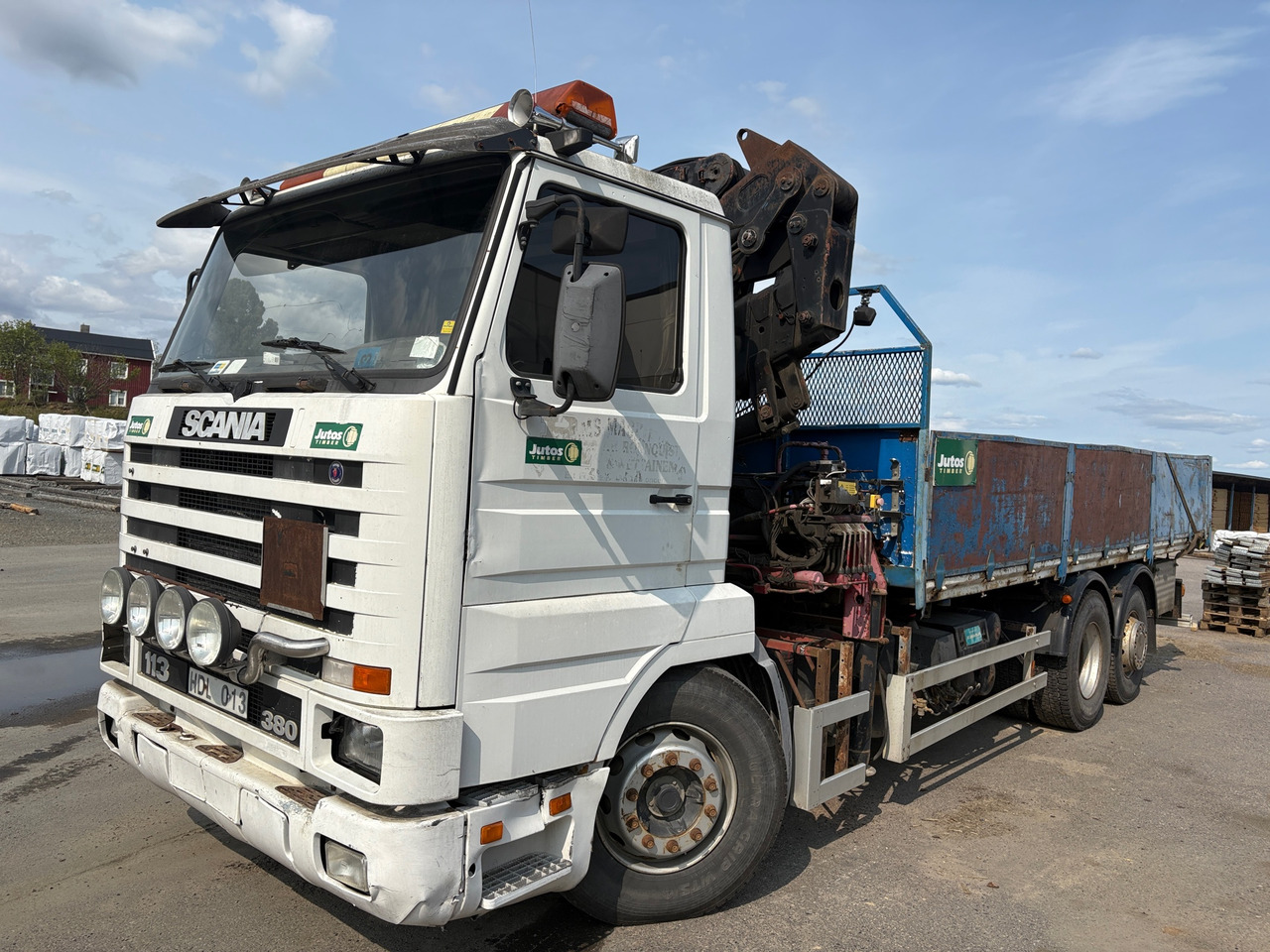 Scania 113 - 크레인 트럭 : 사진 1 Scania 113 - 크레인 트럭 : 사진 1