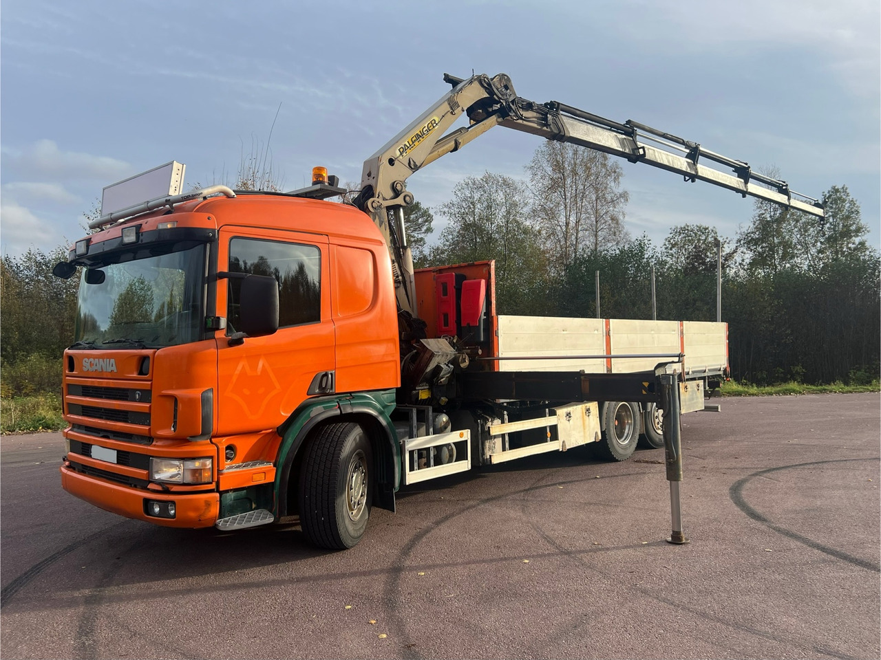 Scania P114GB6X2*4NB380 - 크레인 트럭 : 사진 1 Scania P114GB6X2*4NB380 - 크레인 트럭 : 사진 1