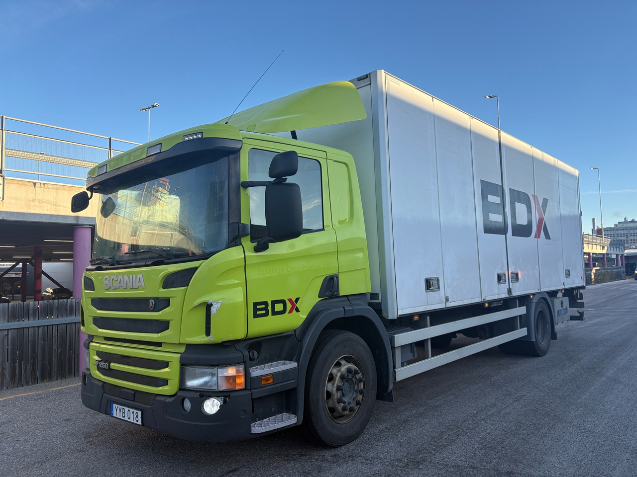 Scania P250 - 박스 트럭 : 사진 1 Scania P250 - 박스 트럭 : 사진 1