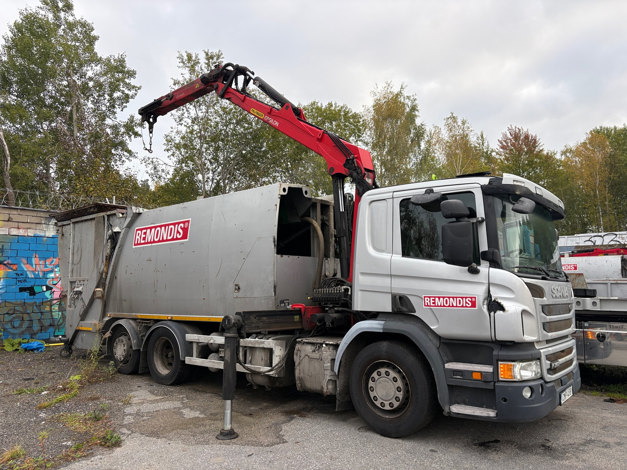Scania P360 - 쓰레기차 : 사진 1 Scania P360 - 쓰레기차 : 사진 1