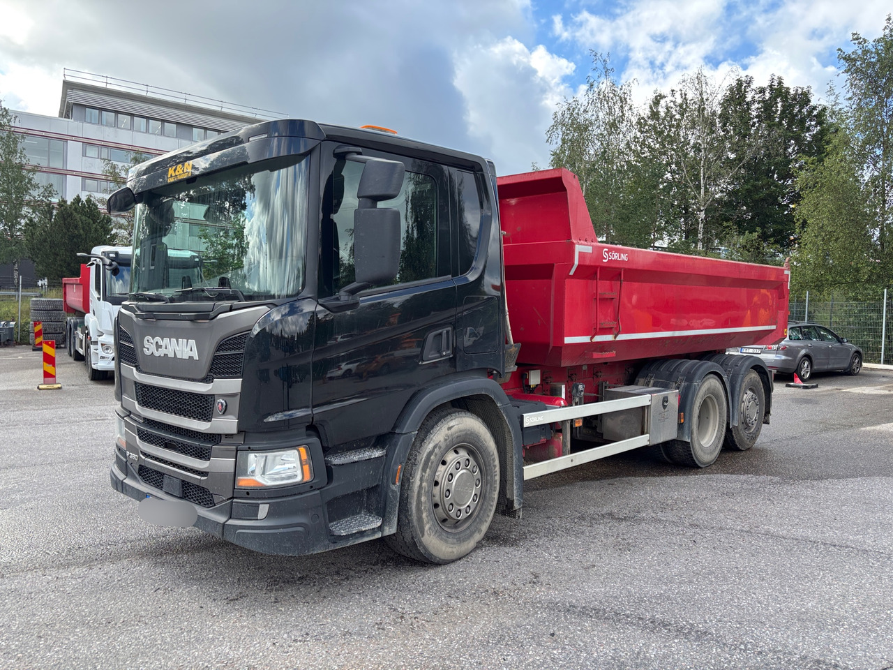 Scania P360 - 덤프트럭 : 사진 1 Scania P360 - 덤프트럭 : 사진 1