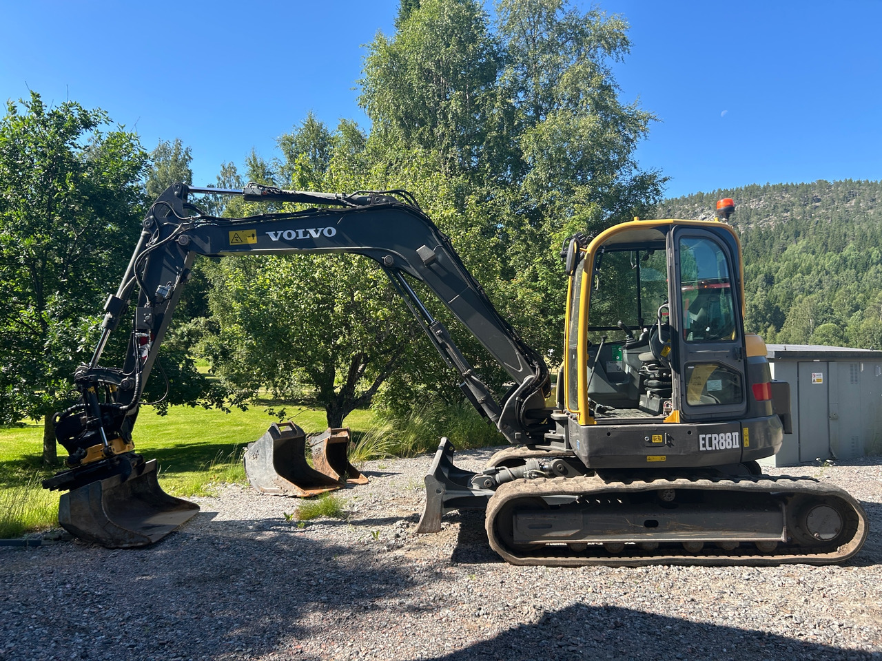 Volvo ECR88 - 굴착기 : 사진 1 Volvo ECR88 - 굴착기 : 사진 1