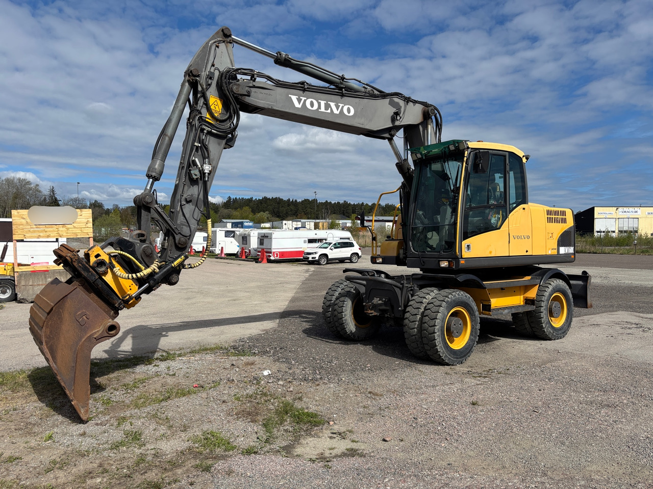 Volvo EW160C - 굴착기 : 사진 1 Volvo EW160C - 굴착기 : 사진 1