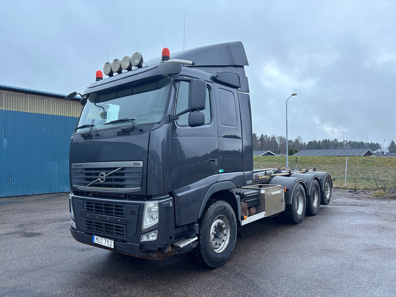 Volvo FH 500 - 후크 리프트 트럭 : 사진 1 Volvo FH 500 - 후크 리프트 트럭 : 사진 1