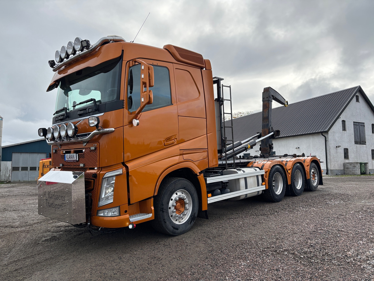 Volvo FH 540 - 후크 리프트 트럭 : 사진 1 Volvo FH 540 - 후크 리프트 트럭 : 사진 1