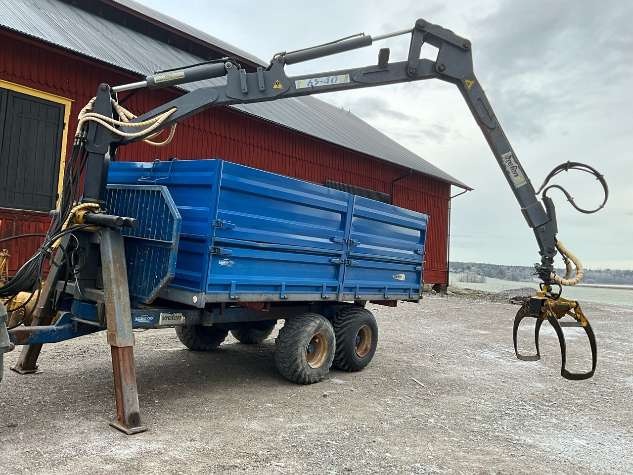 Vreten SVR10 - 농장 트레일러 : 사진 1 Vreten SVR10 - 농장 트레일러 : 사진 1