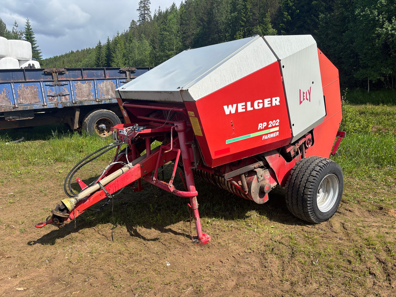Welger RP 202 Farmer - 원형 베일러 : 사진 1 Welger RP 202 Farmer - 원형 베일러 : 사진 1