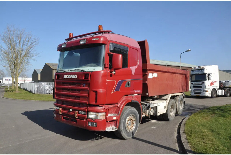 Scania R164-480 V8 164G - 덤프트럭 : 사진 1 Scania R164-480 V8 164G - 덤프트럭 : 사진 1