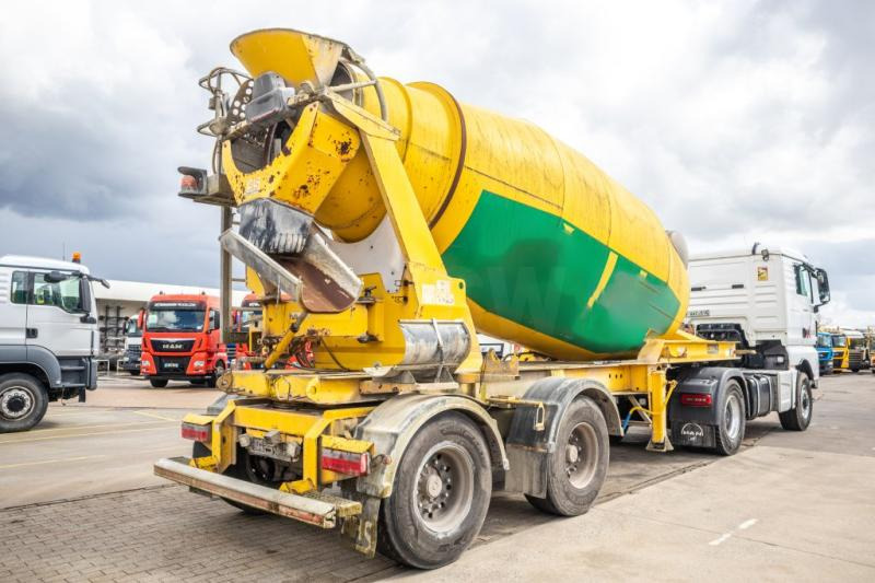 Cifa BETON MIXER/MALAXEUR/MISCHER 12M3 - STEERING AXLE - 콘크리트 믹서 세미 트레일러 : 사진 3 Cifa BETON MIXER/MALAXEUR/MISCHER 12M3 - STEERING AXLE - 콘크리트 믹서 세미 트레일러 : 사진 3