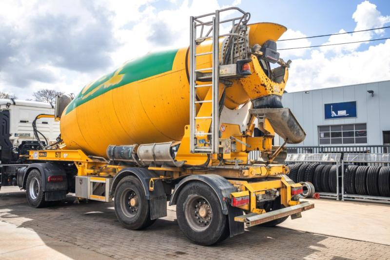 Cifa BETON MIXER/MALAXEUR/MISCHER 12M3 - STEERING AXLE - 콘크리트 믹서 세미 트레일러 : 사진 4 Cifa BETON MIXER/MALAXEUR/MISCHER 12M3 - STEERING AXLE - 콘크리트 믹서 세미 트레일러 : 사진 4