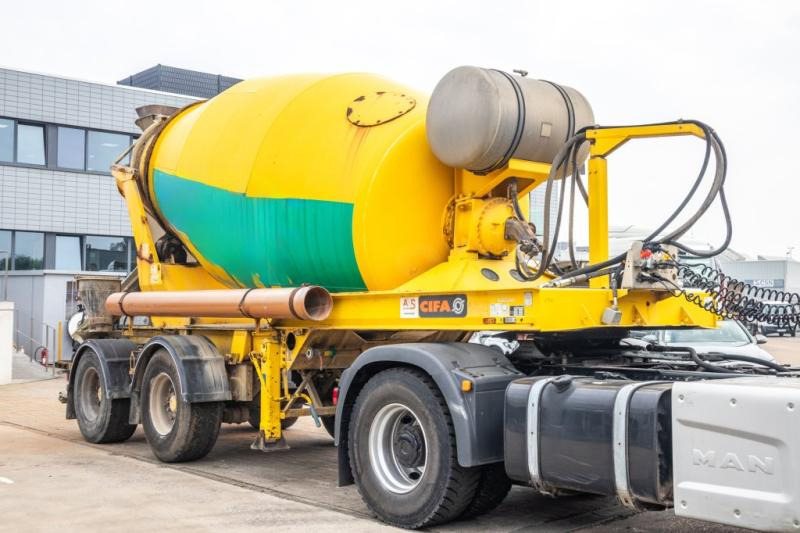 Cifa BETON MIXER/MALAXEUR/MISCHER10M3 - 콘크리트 믹서 세미 트레일러 : 사진 2 Cifa BETON MIXER/MALAXEUR/MISCHER10M3 - 콘크리트 믹서 세미 트레일러 : 사진 2