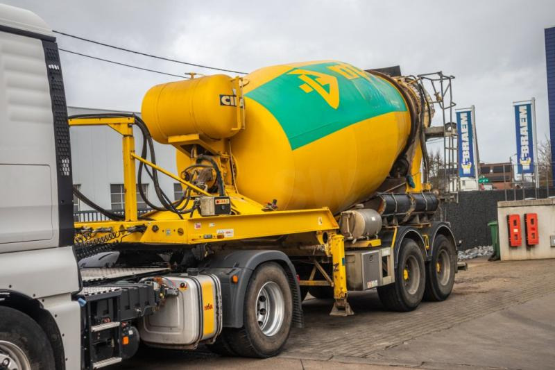 Cifa MOL BETON MIXER/MALAXEUR/MISCHER 10M3 - 콘크리트 믹서 세미 트레일러 : 사진 1 Cifa MOL BETON MIXER/MALAXEUR/MISCHER 10M3 - 콘크리트 믹서 세미 트레일러 : 사진 1