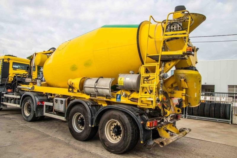 DE BUF BETON MIXER/MALAXEUR/MISCHER 10 M3 /GESTUURD/GELENKT/STEERING/DIR. - 콘크리트 믹서 세미 트레일러 : 사진 3 DE BUF BETON MIXER/MALAXEUR/MISCHER 10 M3 /GESTUURD/GELENKT/STEERING/DIR. - 콘크리트 믹서 세미 트레일러 : 사진 3