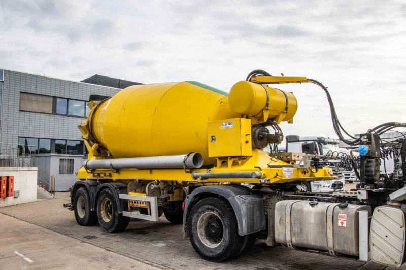 DE BUF BETON MIXER/MALAXEUR/MISCHER 10 M3 /GESTUURD/GELENKT/STEERING/DIR. - 콘크리트 믹서 세미 트레일러 : 사진 4 DE BUF BETON MIXER/MALAXEUR/MISCHER 10 M3 /GESTUURD/GELENKT/STEERING/DIR. - 콘크리트 믹서 세미 트레일러 : 사진 4