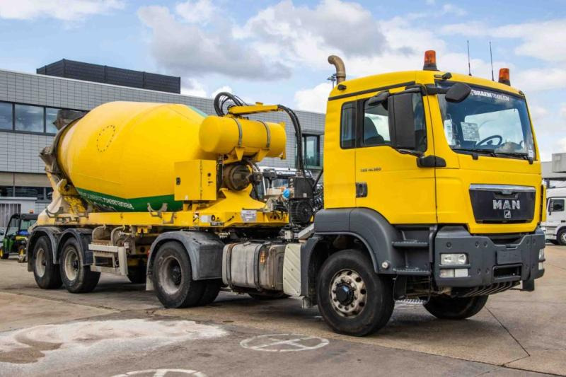 DE BUF BETON MIXER/MALAXEUR/MISCHER 10M3 - 콘크리트 믹서 세미 트레일러 : 사진 4 DE BUF BETON MIXER/MALAXEUR/MISCHER 10M3 - 콘크리트 믹서 세미 트레일러 : 사진 4