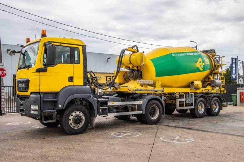 DE BUF BETON MIXER/MALAXEUR/MISCHER 10M3 - 세미 트레일러 : 사진 1 DE BUF BETON MIXER/MALAXEUR/MISCHER 10M3 - 세미 트레일러 : 사진 1