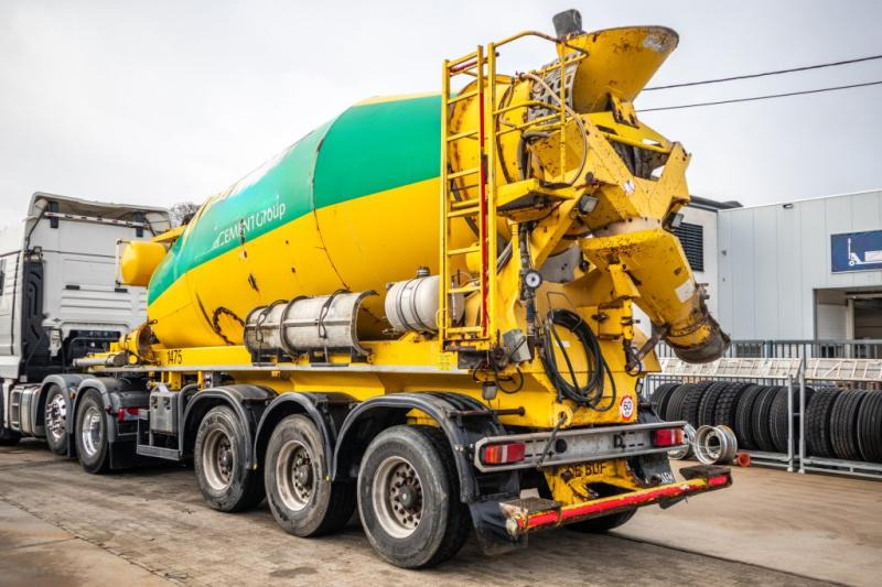 DE BUF BETON MIXER/MALAXEUR/MISCHER 12M3 - 콘크리트 믹서 세미 트레일러 : 사진 4 DE BUF BETON MIXER/MALAXEUR/MISCHER 12M3 - 콘크리트 믹서 세미 트레일러 : 사진 4