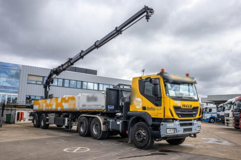 Iveco TRAKKER 450-6X4 - 드롭사이드/ 플랫베드 트럭, 크레인 트럭 : 사진 2 Iveco TRAKKER 450-6X4 - 드롭사이드/ 플랫베드 트럭, 크레인 트럭 : 사진 2