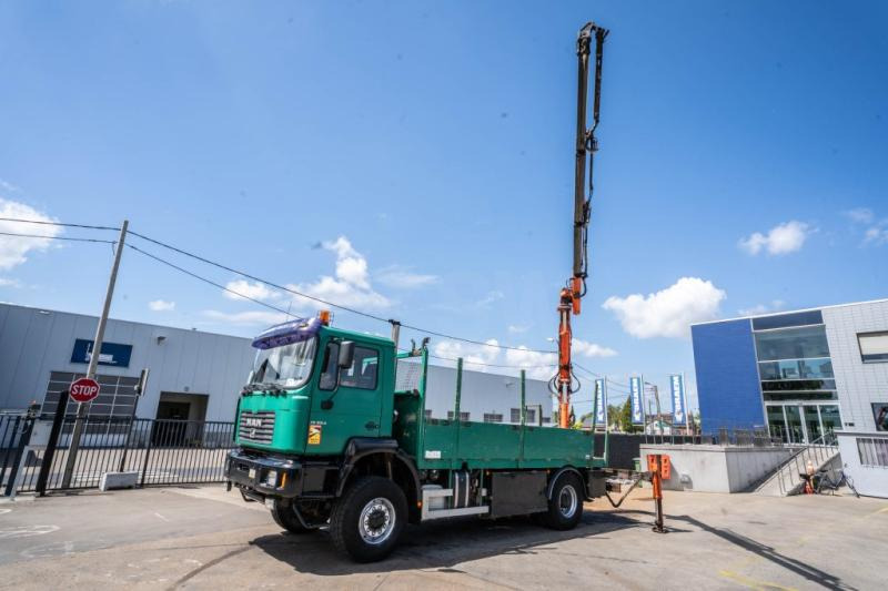 MAN FE 310A-4X4+ATLAS 105.1 A3 - 드롭사이드/ 플랫베드 트럭, 크레인 트럭 : 사진 1 MAN FE 310A-4X4+ATLAS 105.1 A3 - 드롭사이드/ 플랫베드 트럭, 크레인 트럭 : 사진 1