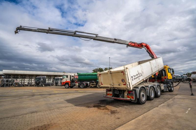 MAN TGS 32.400 BL + Fassi 245A/5x - 덤프트럭, 크레인 트럭 : 사진 4 MAN TGS 32.400 BL + Fassi 245A/5x - 덤프트럭, 크레인 트럭 : 사진 4
