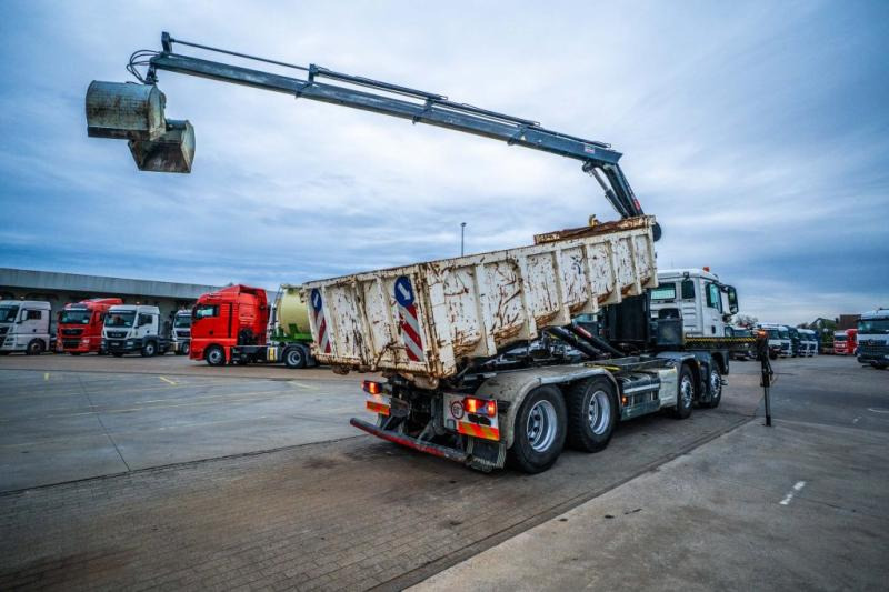 MAN TGS 32.420 BL + HIAB X-HIDUO 188/3x - 후크 리프트 트럭, 크레인 트럭 : 사진 4 MAN TGS 32.420 BL + HIAB X-HIDUO 188/3x - 후크 리프트 트럭, 크레인 트럭 : 사진 4