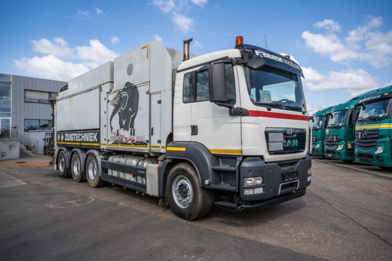 MAN TGS 32.540 8x4-4 BL + MTS - 진공 흡입 트럭 : 사진 2 MAN TGS 32.540 8x4-4 BL + MTS - 진공 흡입 트럭 : 사진 2