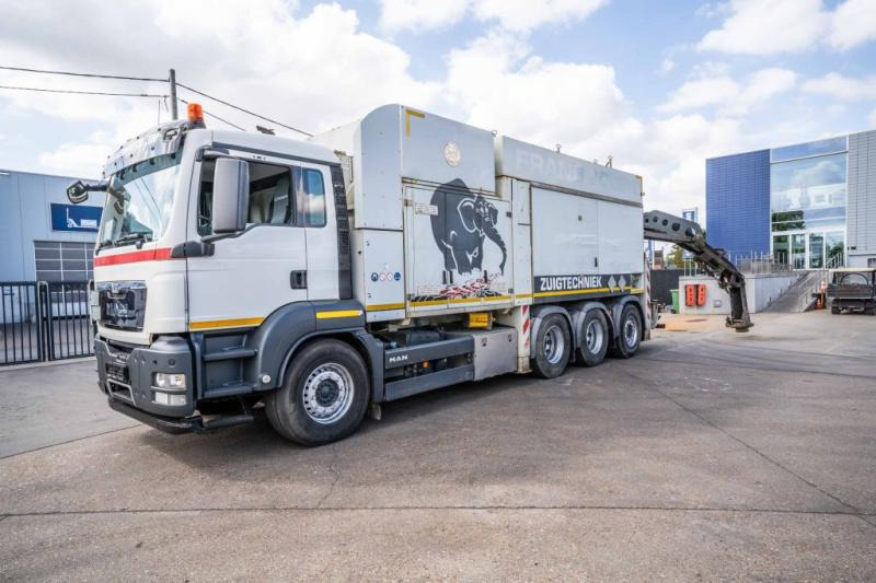 MAN TGS 32.540 8x4-4 BL + MTS - 진공 흡입 트럭 : 사진 1 MAN TGS 32.540 8x4-4 BL + MTS - 진공 흡입 트럭 : 사진 1
