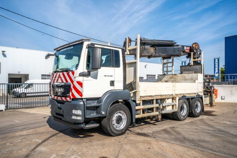 MAN TGS 33.400 BB - HIAB 377 E-5 HIPRO - 드롭사이드/ 플랫베드 트럭, 크레인 트럭 : 사진 2 MAN TGS 33.400 BB - HIAB 377 E-5 HIPRO - 드롭사이드/ 플랫베드 트럭, 크레인 트럭 : 사진 2