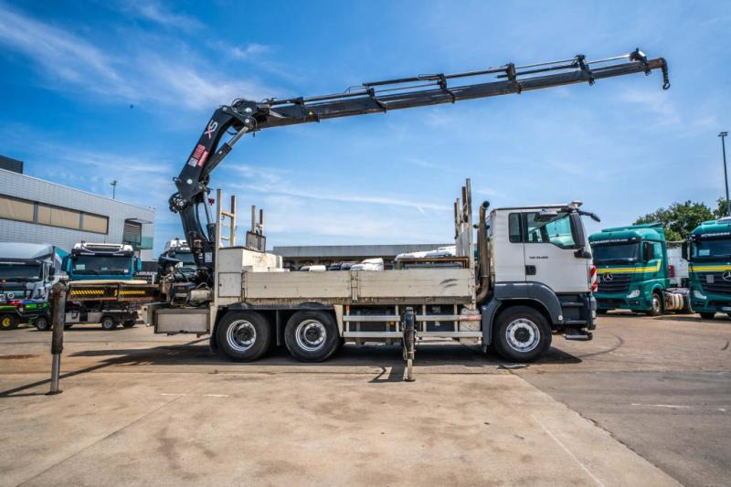 MAN TGS 33.400 BB - HIAB 377 E-5 HIPRO - 드롭사이드/ 플랫베드 트럭, 크레인 트럭 : 사진 4 MAN TGS 33.400 BB - HIAB 377 E-5 HIPRO - 드롭사이드/ 플랫베드 트럭, 크레인 트럭 : 사진 4