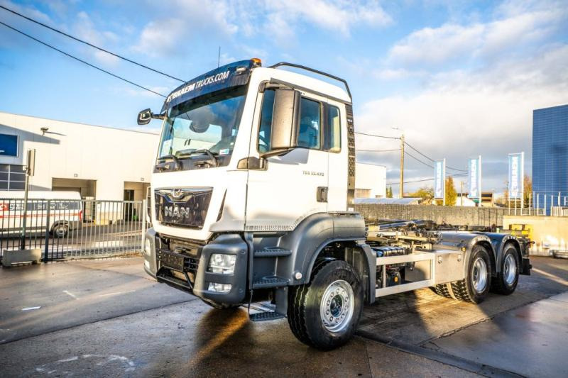 MAN TGS 33.470 BL - 64 456 KM - 후크 리프트 트럭 : 사진 1 MAN TGS 33.470 BL - 64 456 KM - 후크 리프트 트럭 : 사진 1
