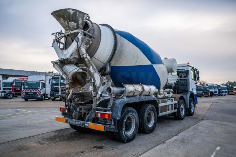 Mercedes ACTROS 4141 BB-MP2 + MIXER 9M3 - 콘크리트 믹서 트럭 : 사진 4 Mercedes ACTROS 4141 BB-MP2 + MIXER 9M3 - 콘크리트 믹서 트럭 : 사진 4