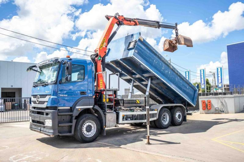 Mercedes AXOR 2640 L - PK 16001 - 덤프트럭, 크레인 트럭 : 사진 1 Mercedes AXOR 2640 L - PK 16001 - 덤프트럭, 크레인 트럭 : 사진 1
