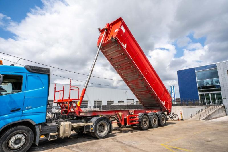 Stas S300XC -C1B-ALU - 덤프 세미 트레일러 : 사진 1 Stas S300XC -C1B-ALU - 덤프 세미 트레일러 : 사진 1