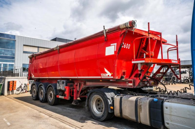 Stas S300XC -C1B-ALU - 덤프 세미 트레일러 : 사진 4 Stas S300XC -C1B-ALU - 덤프 세미 트레일러 : 사진 4