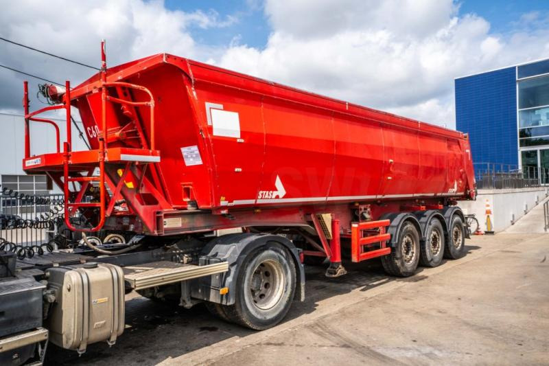 Stas S300XC -C1B-ALU - 덤프 세미 트레일러 : 사진 3 Stas S300XC -C1B-ALU - 덤프 세미 트레일러 : 사진 3