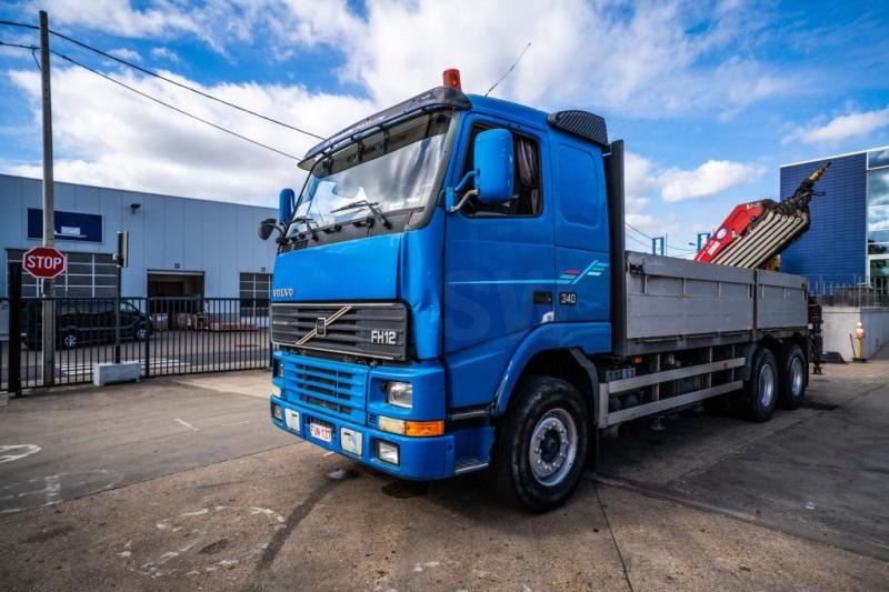 Volvo FH 12-340 - HMF 2420 K6 (2012) - 드롭사이드/ 플랫베드 트럭, 크레인 트럭 : 사진 1 Volvo FH 12-340 - HMF 2420 K6 (2012) - 드롭사이드/ 플랫베드 트럭, 크레인 트럭 : 사진 1