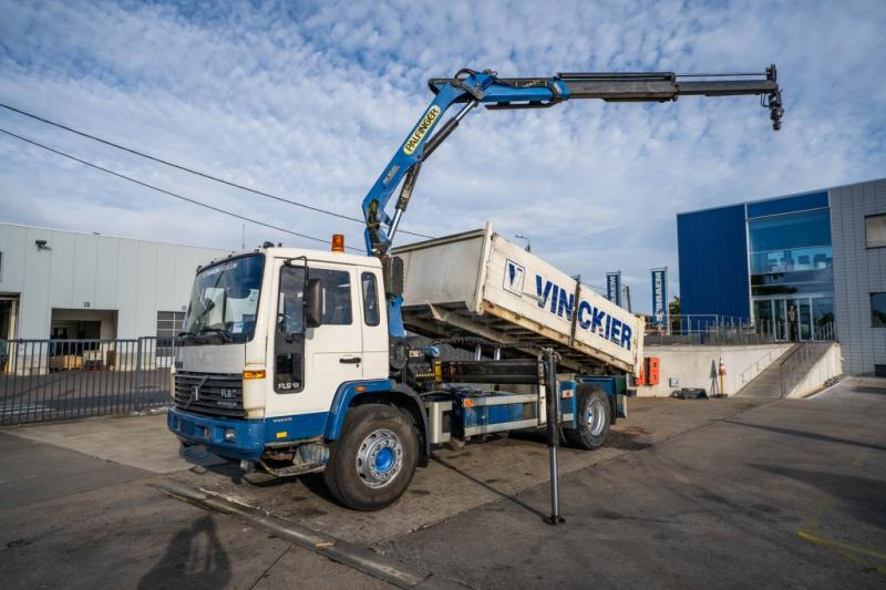Volvo FL 619 - PK 9501 - 덤프트럭, 크레인 트럭 : 사진 1 Volvo FL 619 - PK 9501 - 덤프트럭, 크레인 트럭 : 사진 1