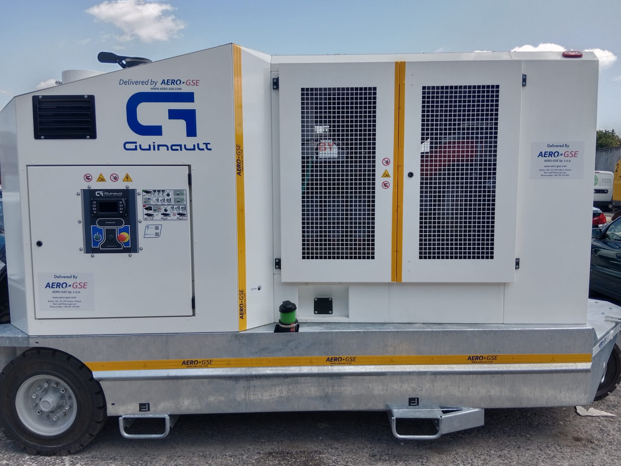 GUINAULT AIR START UNIT ASU GS280 - 지상 지원 장비 : 사진 1 GUINAULT AIR START UNIT ASU GS280 - 지상 지원 장비 : 사진 1