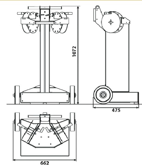 PIG TROLLEY ARP-1 - 지상 지원 장비 : 사진 2 PIG TROLLEY ARP-1 - 지상 지원 장비 : 사진 2