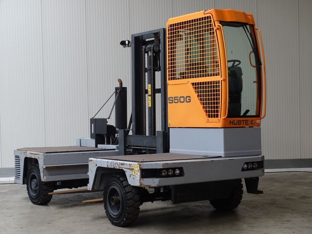 Hubtex S50G - 652 MTH - GAS - 사이드 로더 : 사진 1 Hubtex S50G - 652 MTH - GAS - 사이드 로더 : 사진 1