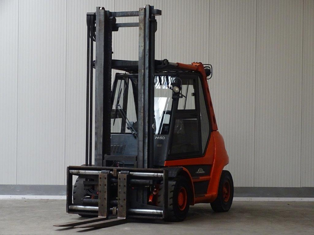 Linde H60D - 디젤 지게차 : 사진 1 Linde H60D - 디젤 지게차 : 사진 1