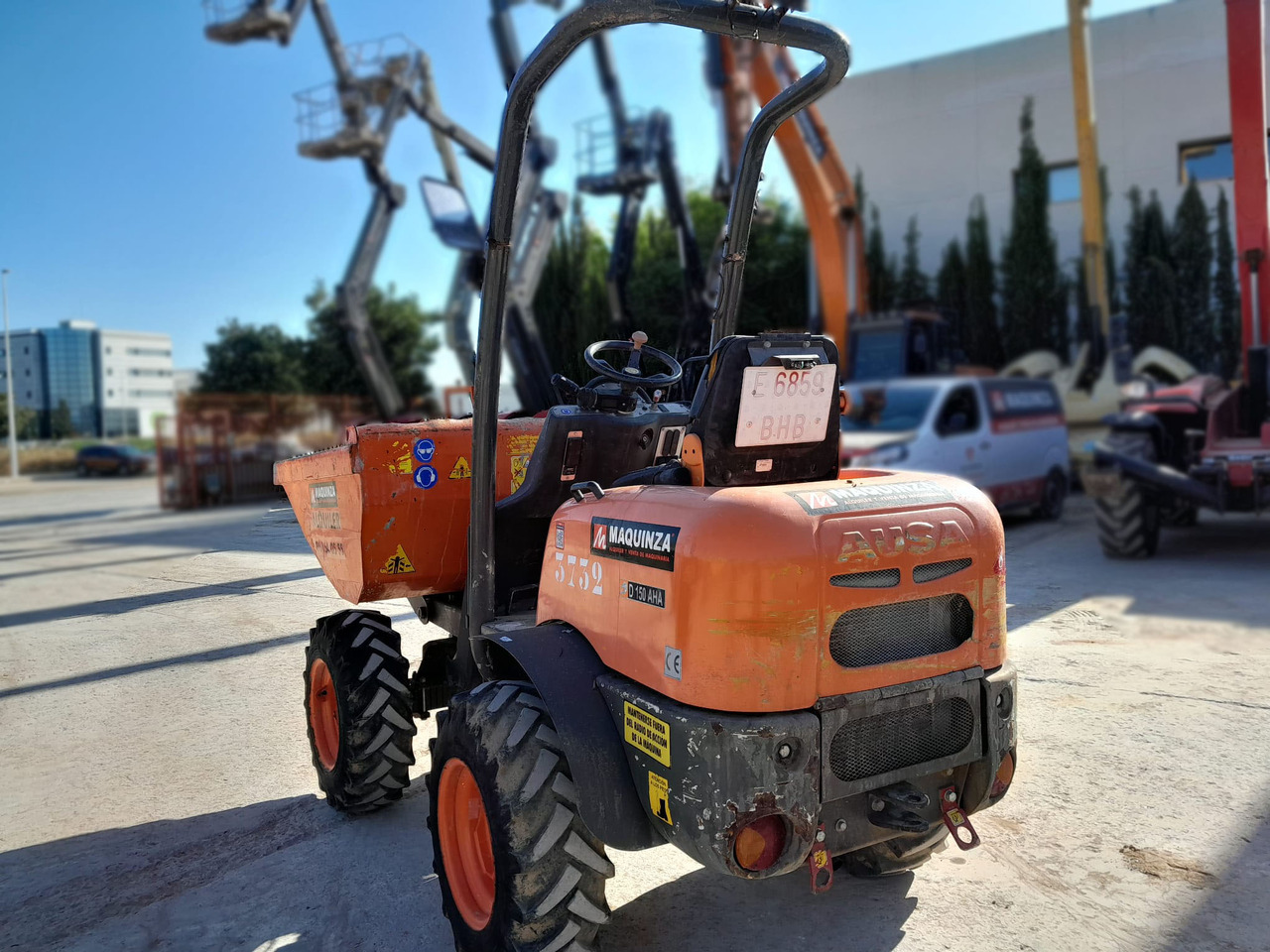 AUSA D150AHA - 미니 덤프 : 사진 2 AUSA D150AHA - 미니 덤프 : 사진 2