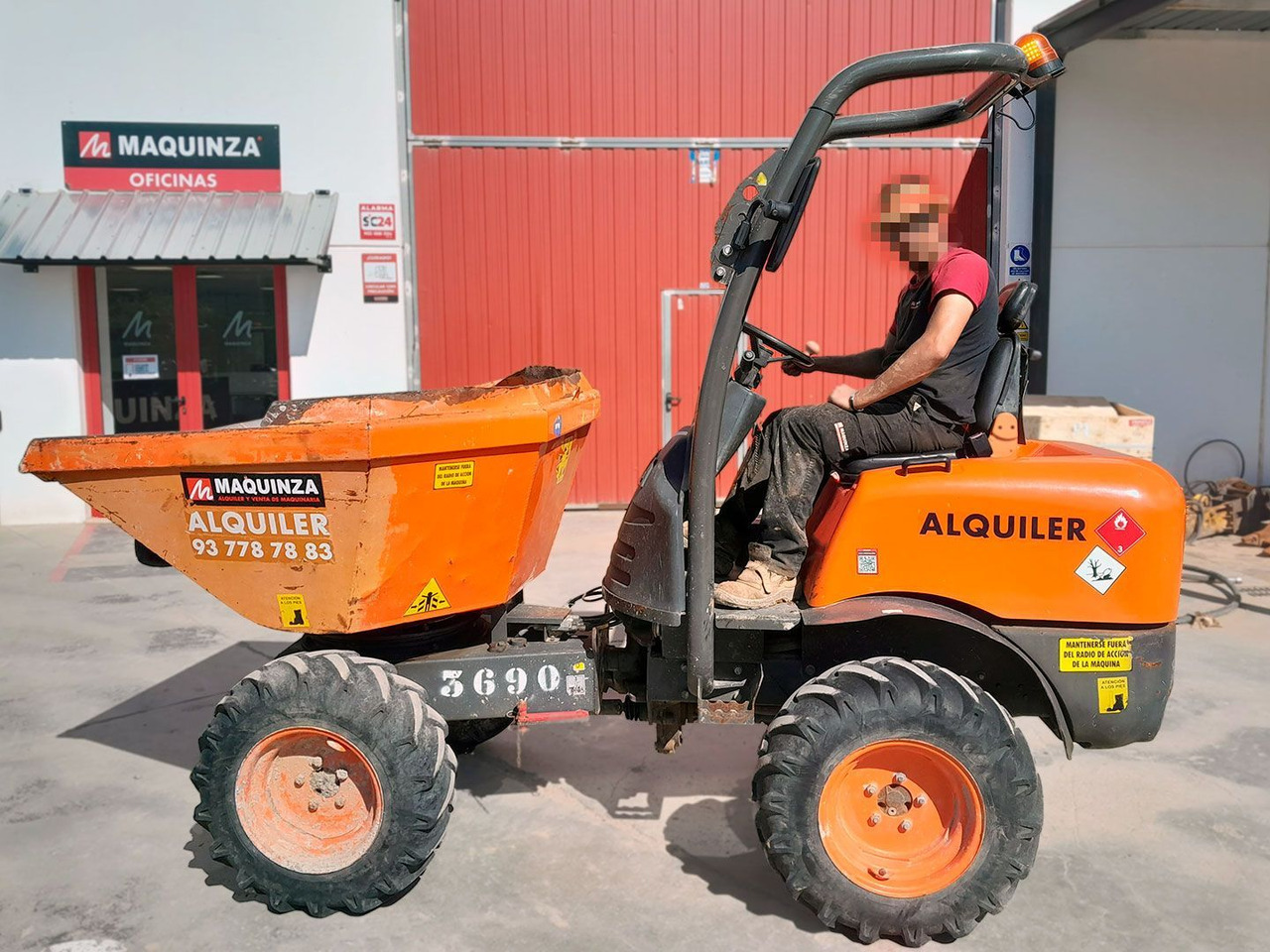 AUSA D150AHG - 미니 덤프 : 사진 1 AUSA D150AHG - 미니 덤프 : 사진 1
