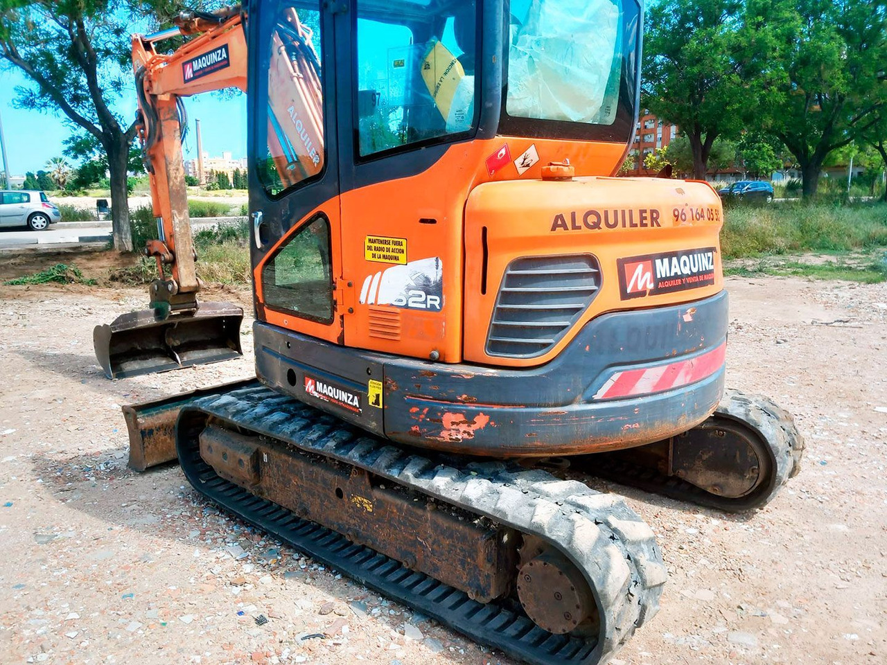 DOOSAN DX62R-3 - 미니 굴삭기 : 사진 3 DOOSAN DX62R-3 - 미니 굴삭기 : 사진 3