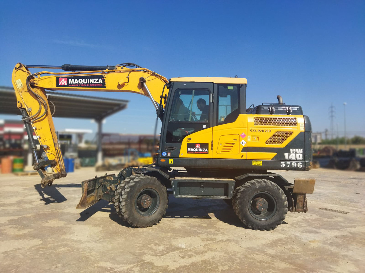 HYUNDAI HW140 - 휠 굴삭기 : 사진 1 HYUNDAI HW140 - 휠 굴삭기 : 사진 1