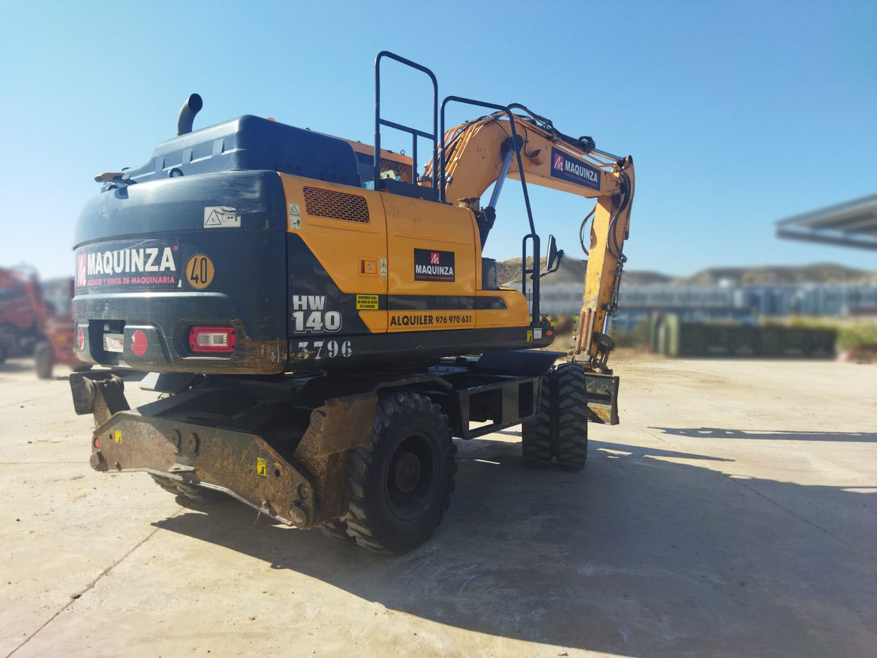 HYUNDAI HW140 - 휠 굴삭기 : 사진 2 HYUNDAI HW140 - 휠 굴삭기 : 사진 2