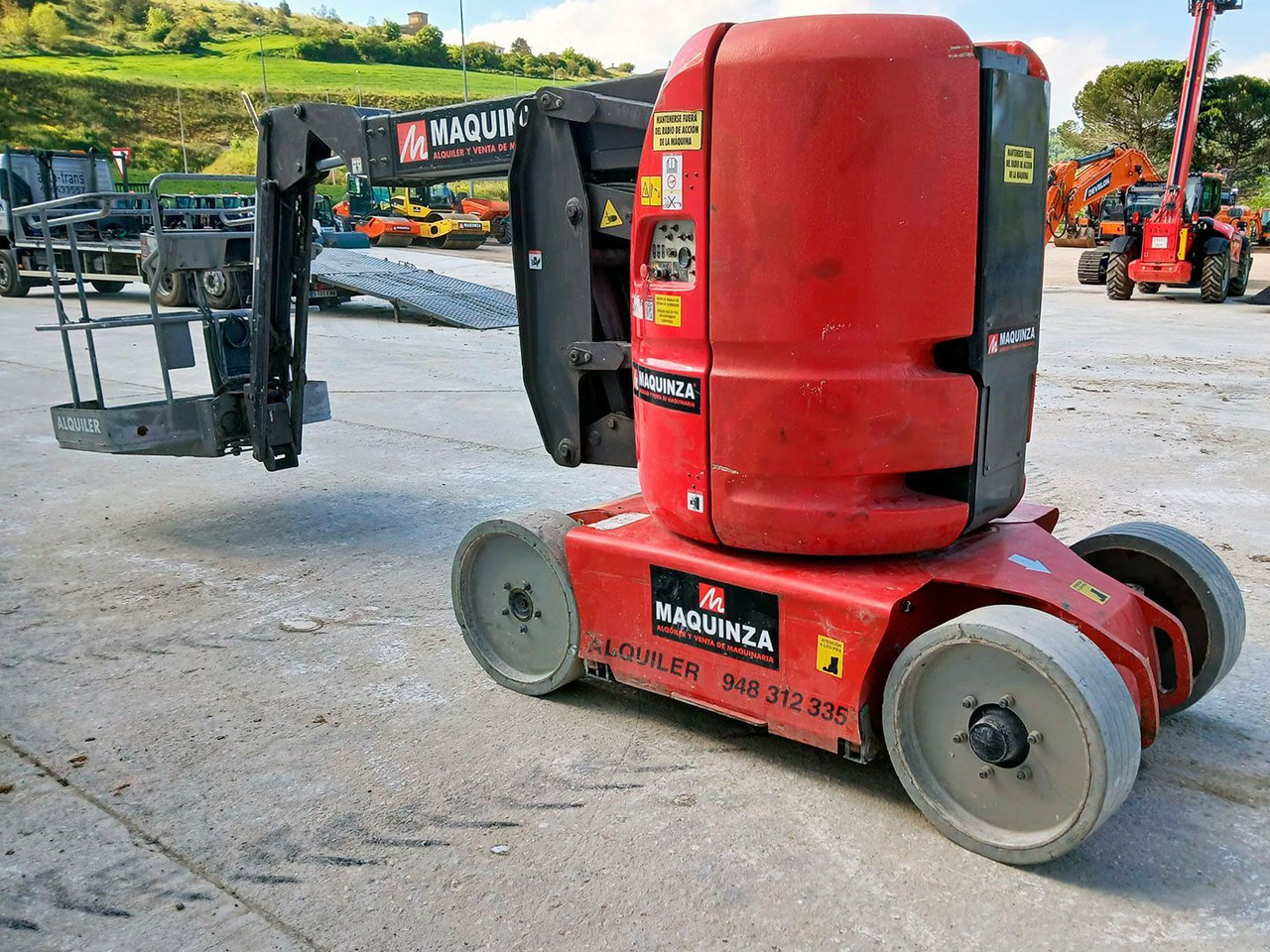 MANITOU 120AETJ C - 관절 붐 : 사진 5 MANITOU 120AETJ C - 관절 붐 : 사진 5