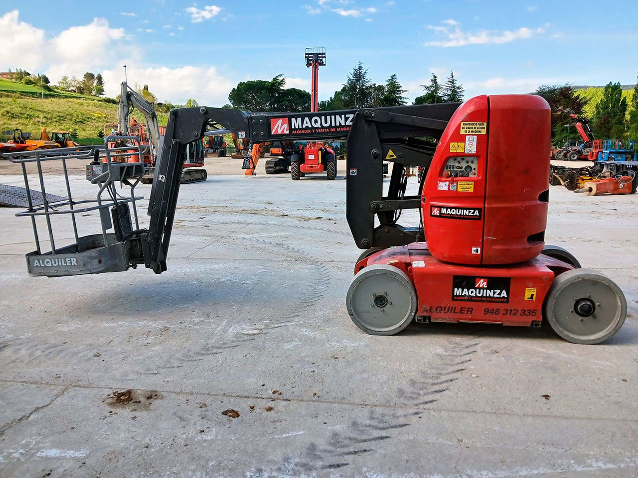 MANITOU 120AETJ C - 관절 붐 : 사진 1 MANITOU 120AETJ C - 관절 붐 : 사진 1